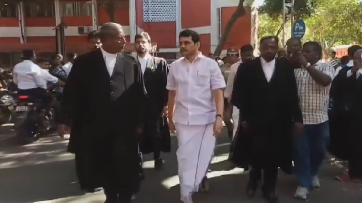 Denial of claim of senthil balaji ; Order to reappear