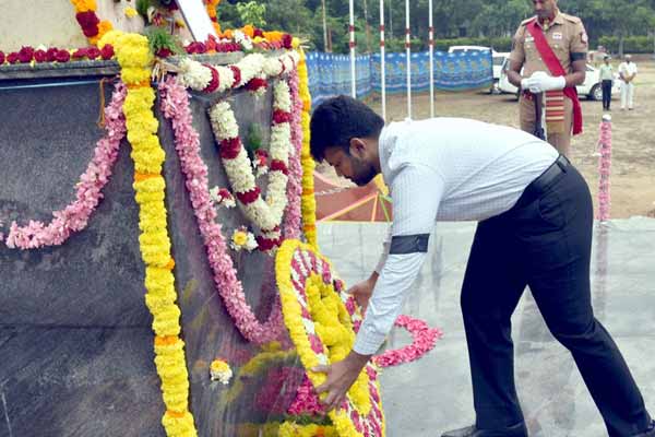 POLICE COMMEMORATION DAY Courtesy of District Collector