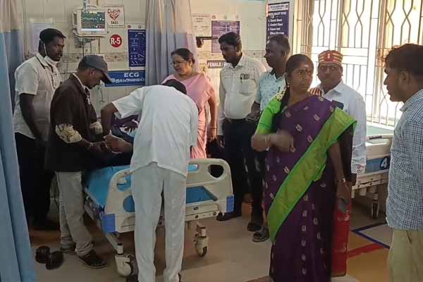 Collector rescued the family members accident and took them to hospital in his car