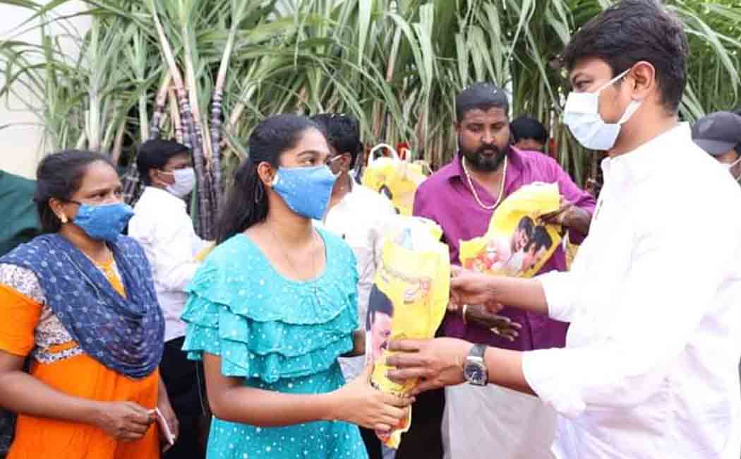 Stunning Pongal in Udayanithi constituency!