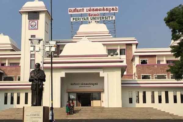 Periyar University. Registrar Matters; Higher Education Action Order