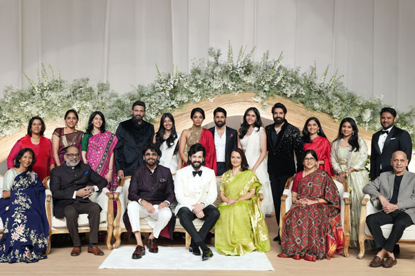 nagarjuna son akhil akkineni marriage reception 2