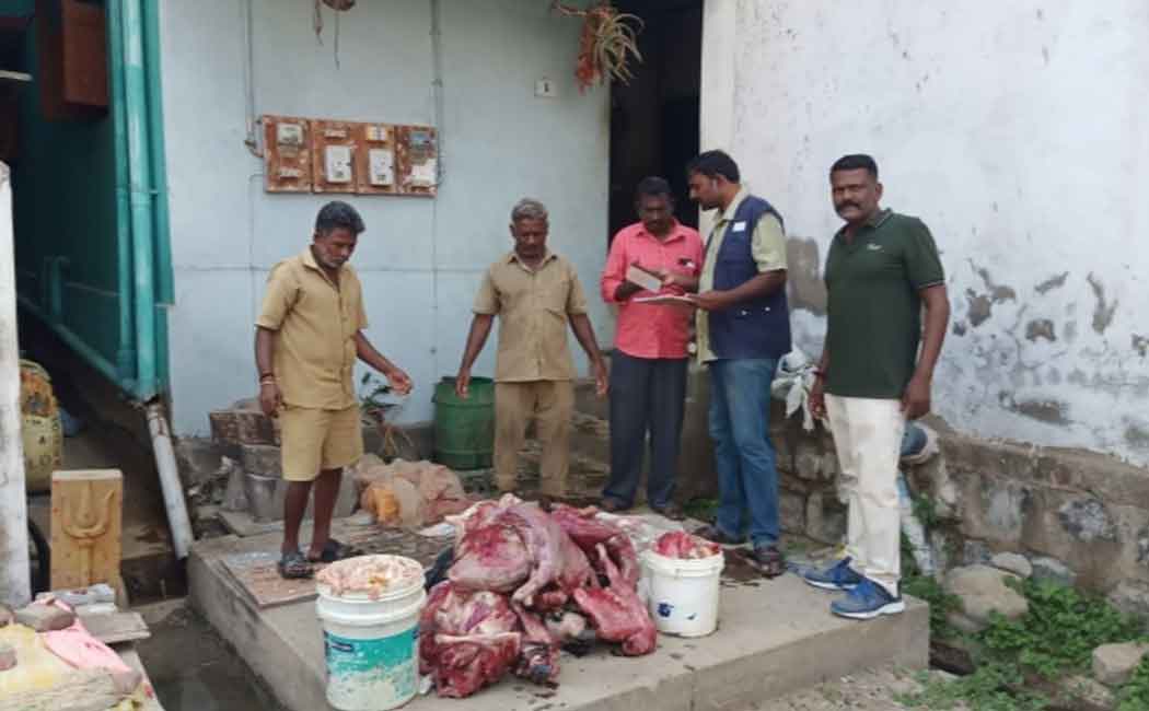 Sudden inspection by the authorities! Expired 150 mutton confiscated!