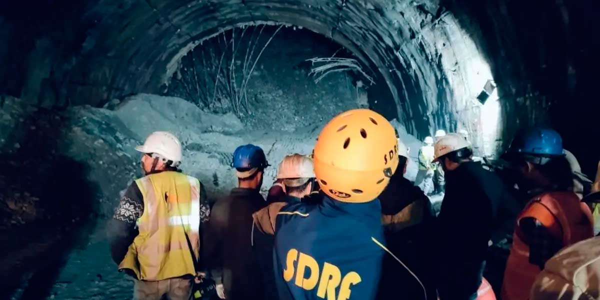 Rescue work challenged by rocks; what is the status of 36 people?