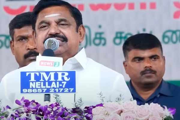 'You are making him cry, is this alliance dharma?'-Edappadi Palaniswami's speech