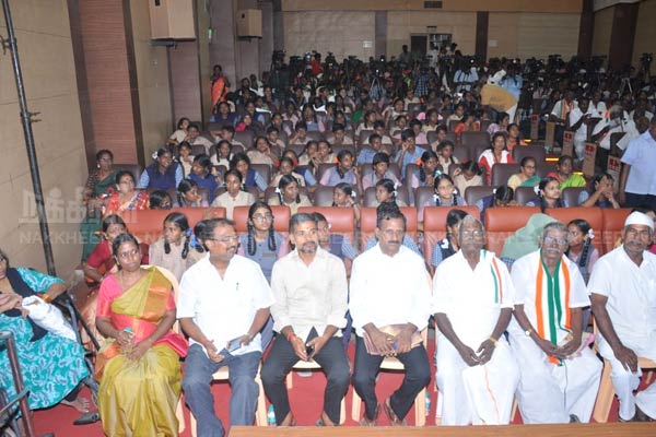 Honored with awards at Kamaraj birthday function!