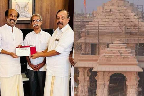 rajini to attend ayothi ramar temple function
