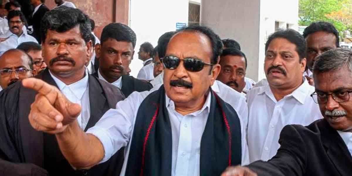 "Everything he talks and says is a blatant lie" - Vaiko interview