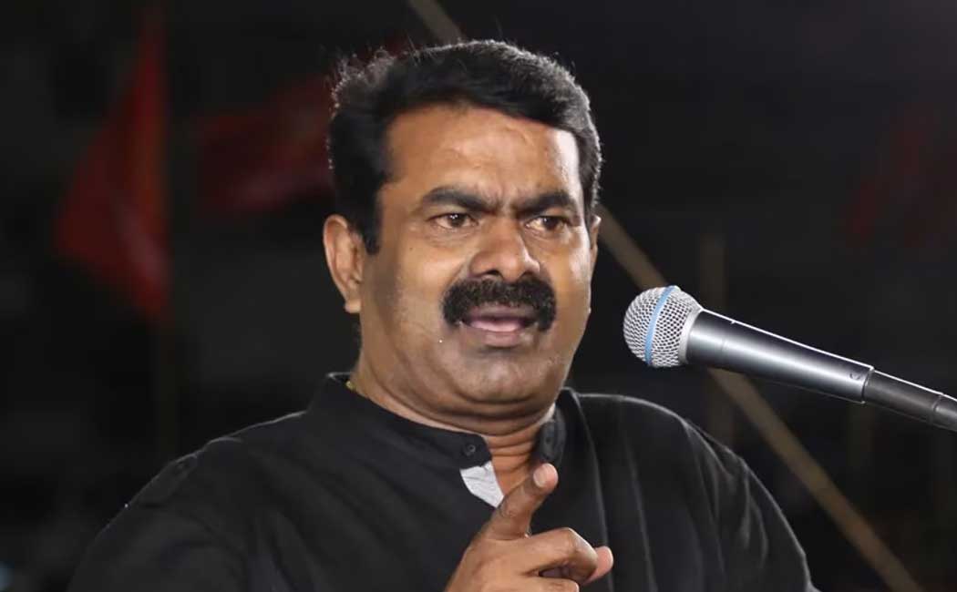 SC, ST to file a case against Seeman. Commission order