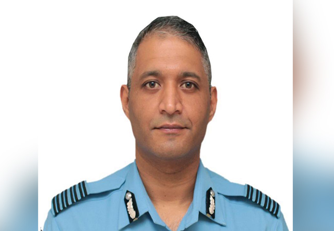 'Letter written by Group Captain Varun Singh who encouraged the students in the school he attended by letter!'