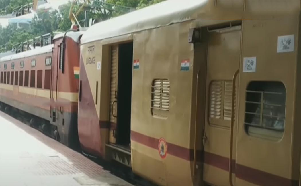 After two and a half years, the passenger train was operated!