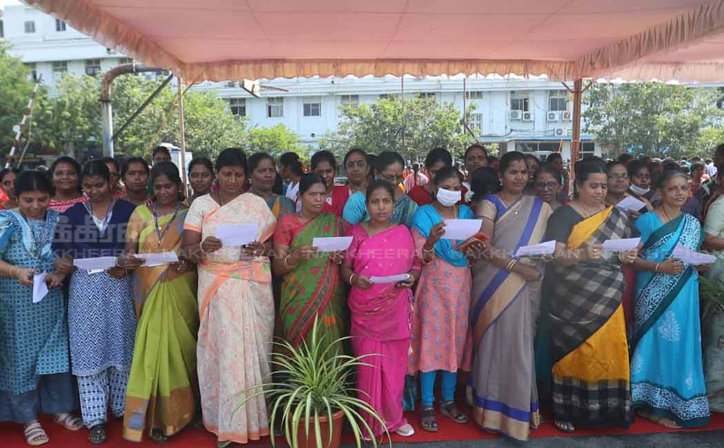 tamilnadu cm mk stalin take sworn in gandhi anniversary