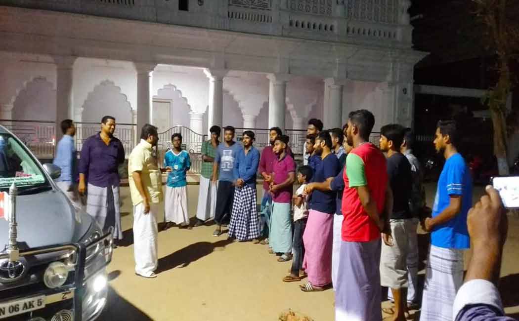 Echo of Nivar storm ... Precautionary measures in Thirumurugal and Tittacherry areas! -MLA Tamimun Ansari study!