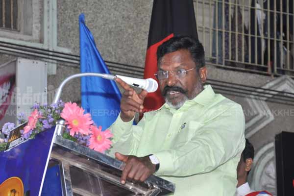 Thirumavalavan said Indirect alliance between AIADMK-BJP