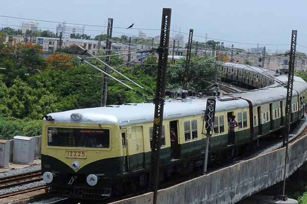 Chennai suburban trains operating as usual Southern Railway