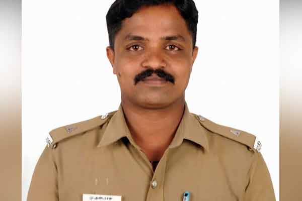Policeman suspended for posting against DMK