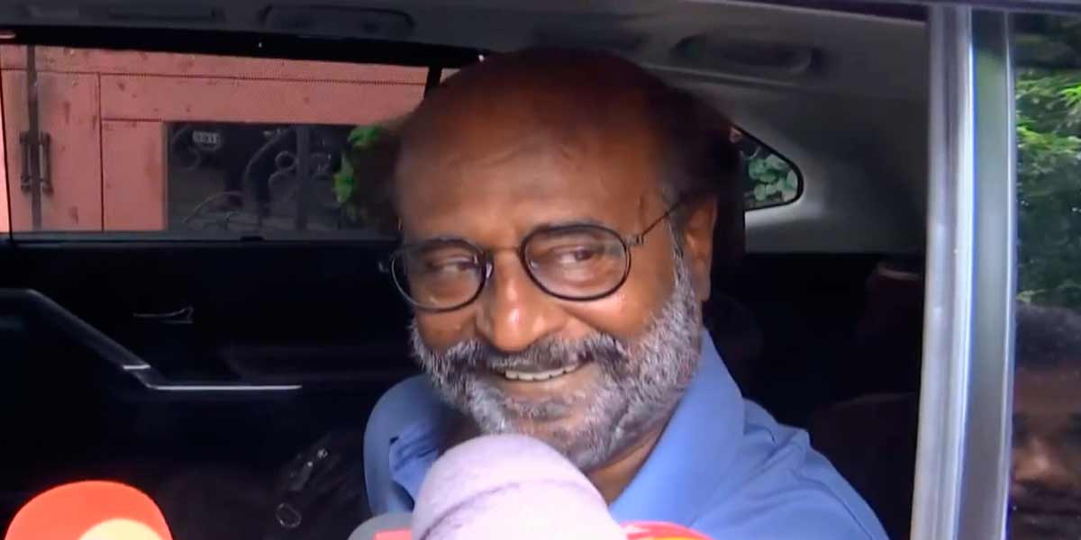 'No comments...'- Rajini going to the Himalayas