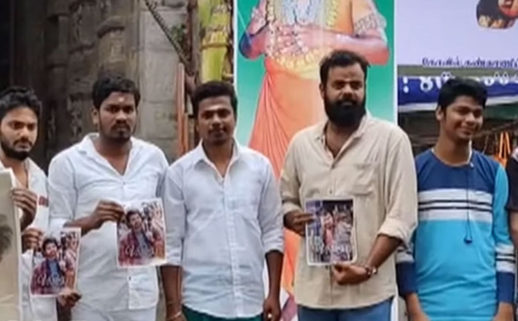 vijay fans prayer for varisu movie success