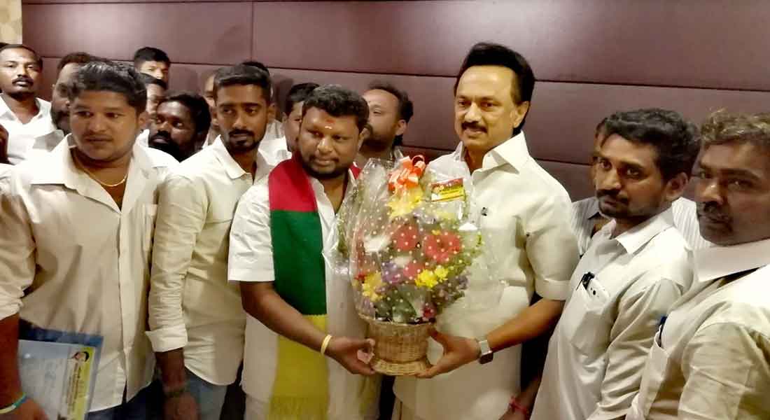 makkal marumalarchi Party supported the DMK