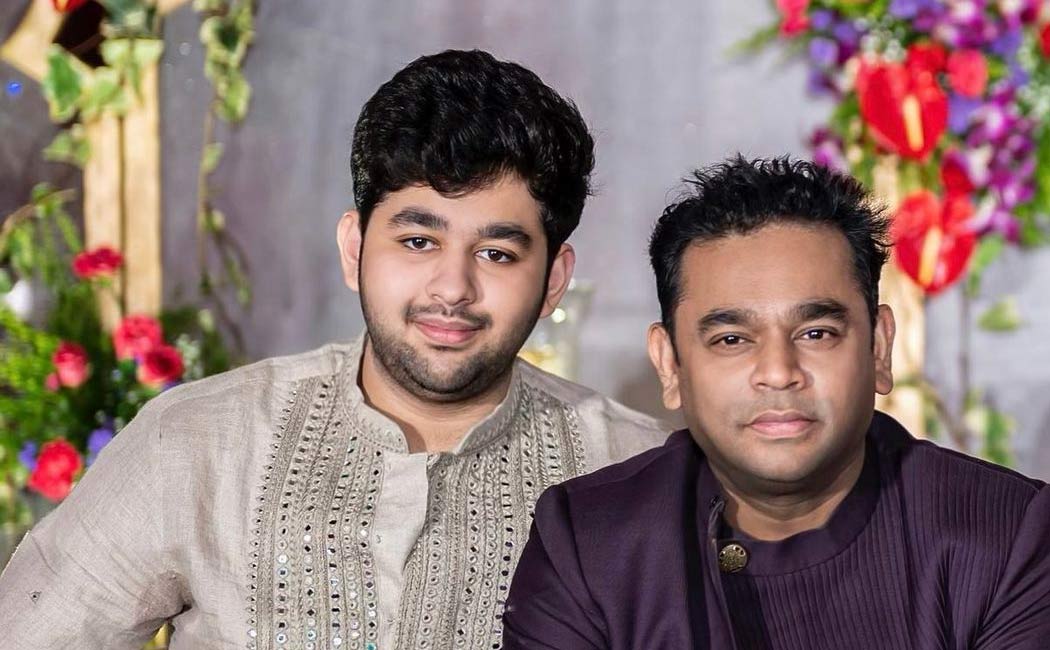 ar rahman son escaped from a accident while he is in song shoot