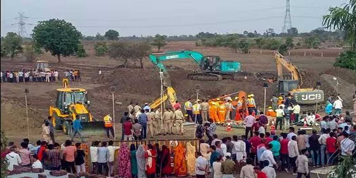 55-hour struggle; girl rescued from borehole lost their live