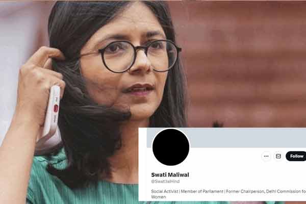 Swati Maliwal deleted Kejriwal's photo in social media