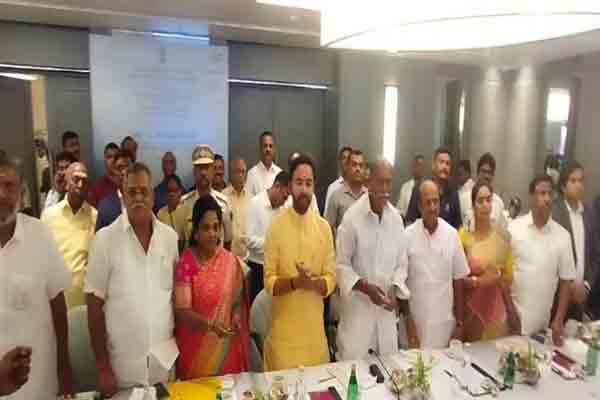 puducherry cm rangasamy talks about central government