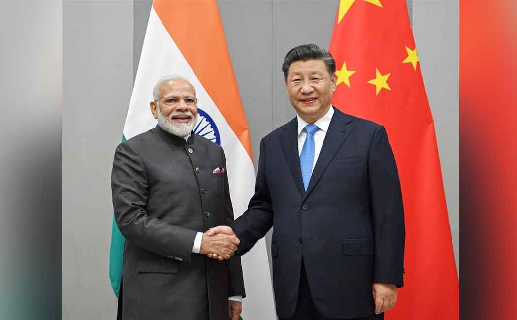 Did Prime Minister Modi discuss the Ladakh border issue with the Chinese President?
