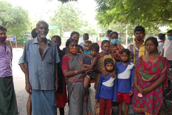 Family struggle in dindigul district collector office