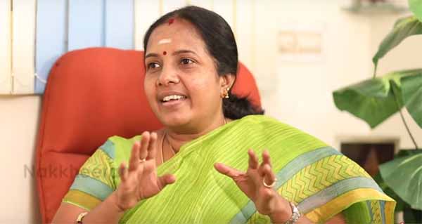 Rajini is not a political leader ... CM is right ... Vanathi Srinivasan Interview!
