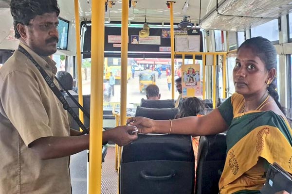 100% Electronic Ticketing in Chennai City Buses