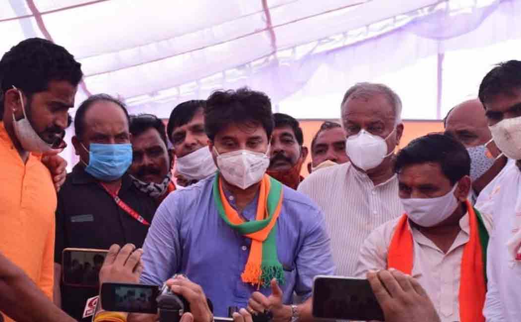 farmer passed away in bjp rally