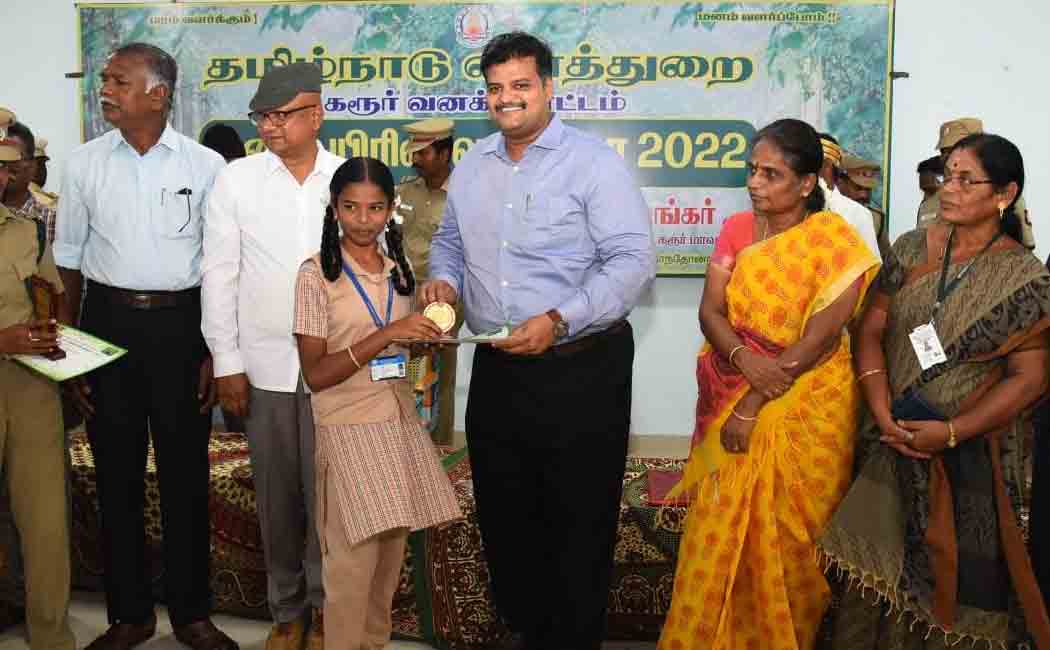 “Let's save wild animals” - Collector Prabhu Shankar