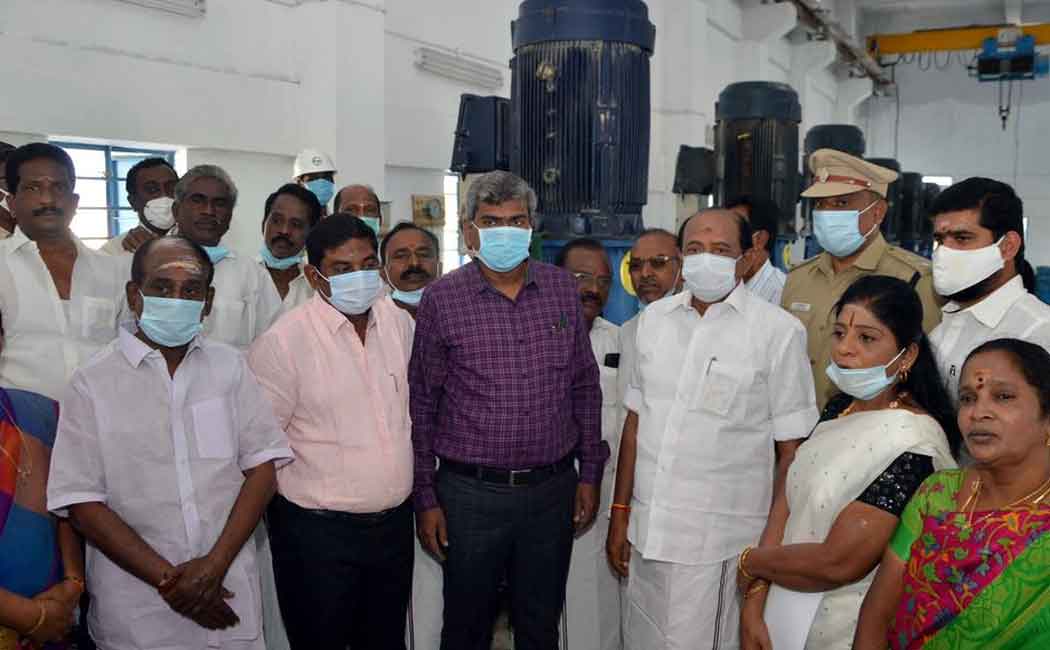 Chief Minister Palanisamy launches Rs 484.45 crore drinking water project