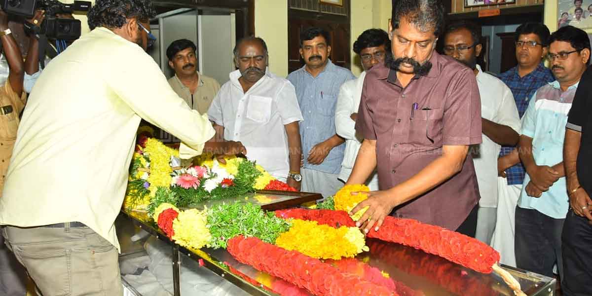 Nakkheeran editor pays tribute to Nellai Kannan!