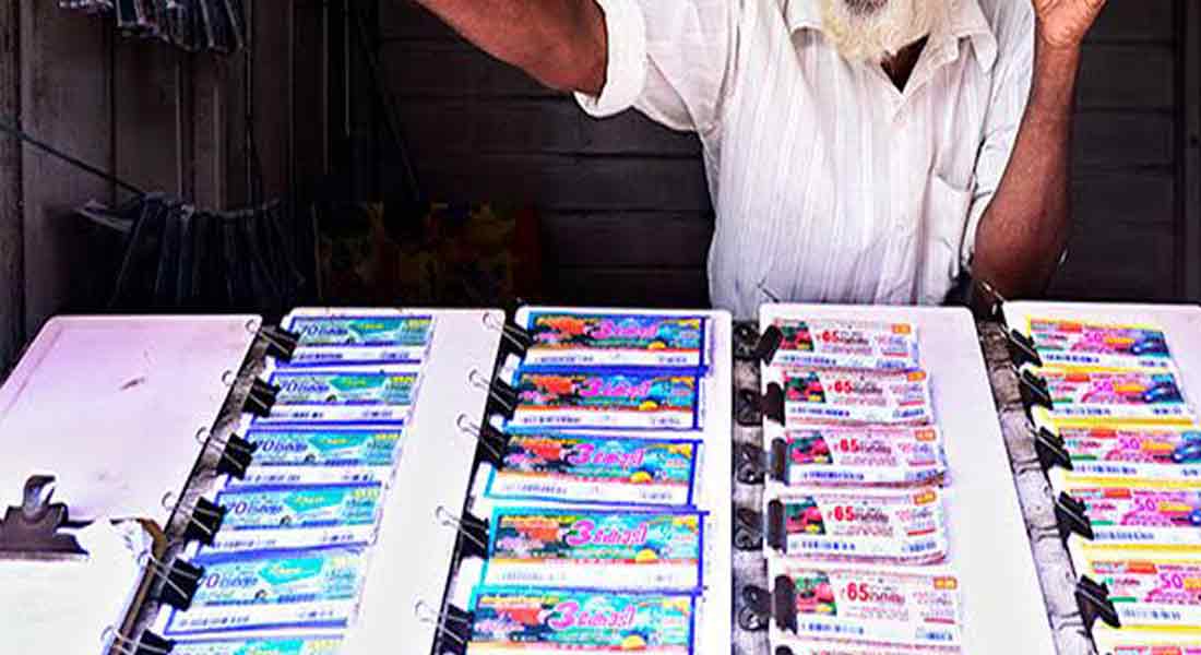 A counterfeit lottery; Unnoticed police; Disturbed daily wage families