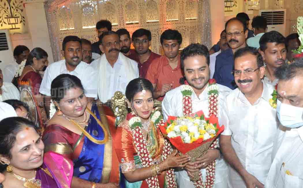 KN Nehru brother's son marriage
