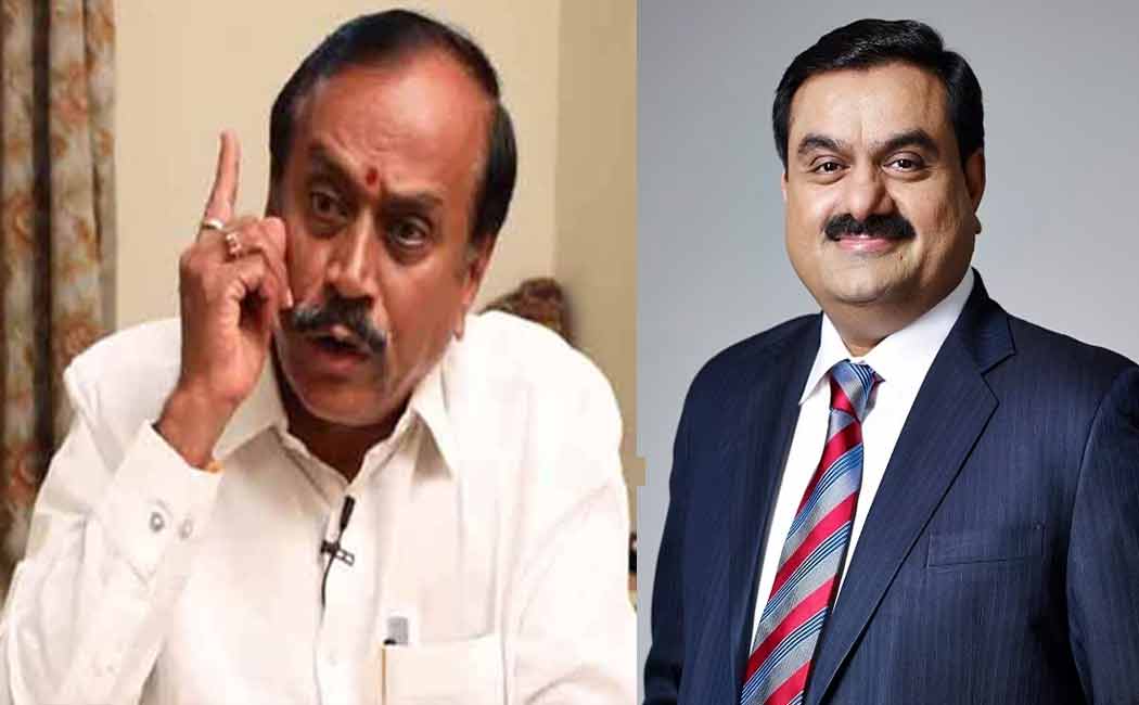 H. Raja questions the Congress party about the stock market value of Adani