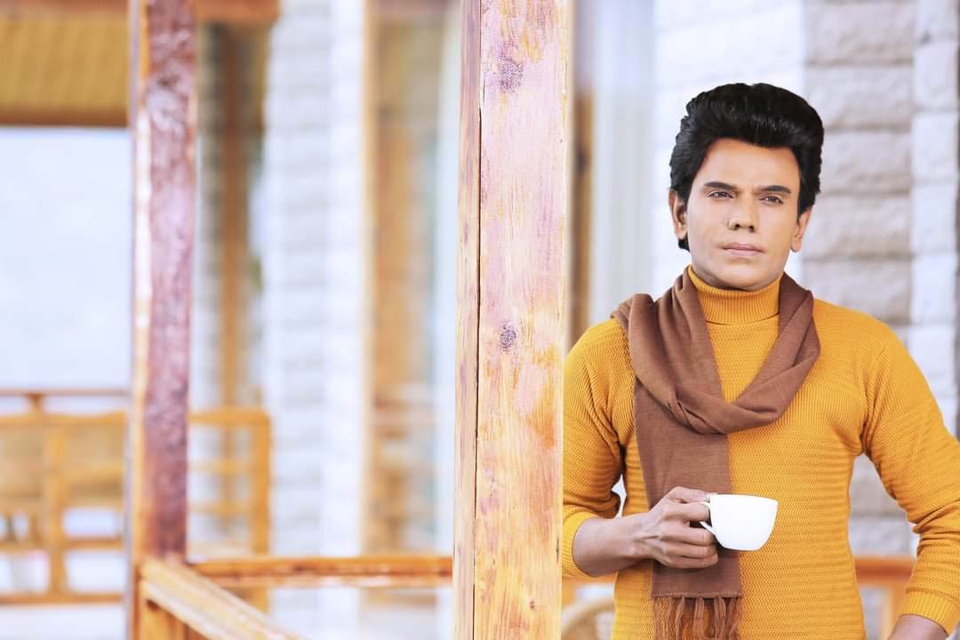 Shooting photos of Legend Saravanan