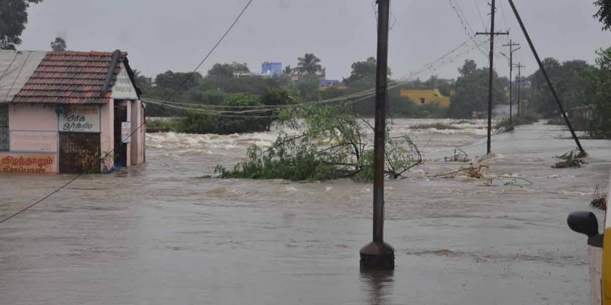 Extreme levels of flood danger were announced in at least two places.