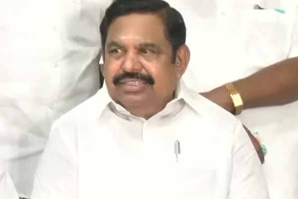 admk EPS says People should see the character of this regime