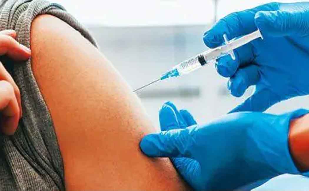 Vaccination camp for students