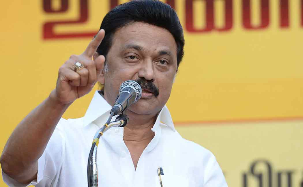 M K Stalin condolence to Artist Ilyaraja