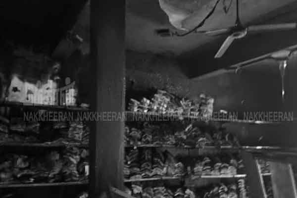 After 40 days CCTV Camera was betrayed on fire incident clothes shop