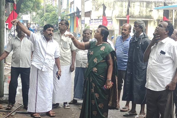 150-year-old house collapsed due to rain in Chidambaram