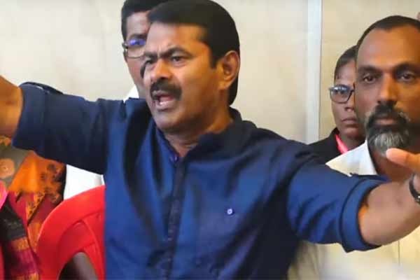 Seeman says I am not afraid of all this, nor am I someone who runs away in fear