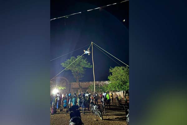 Tragedy occurred in the youth stone-lifting competition
