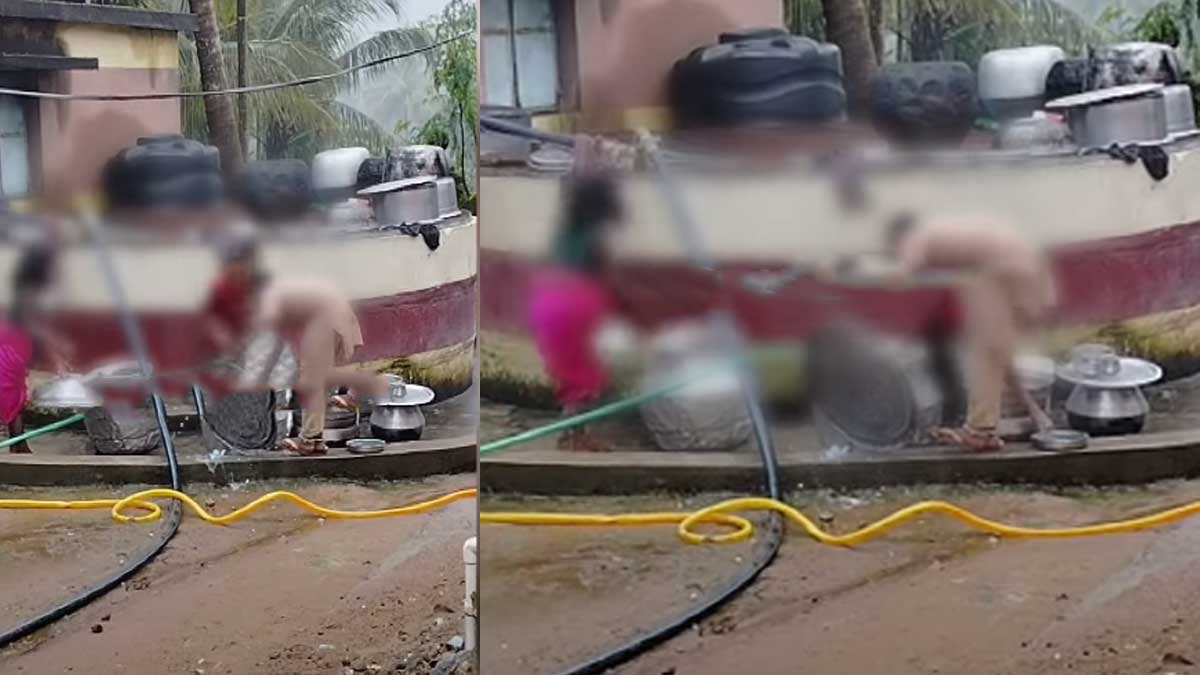 schoolgirls who washed dishes; Scenes that spread like wild fire