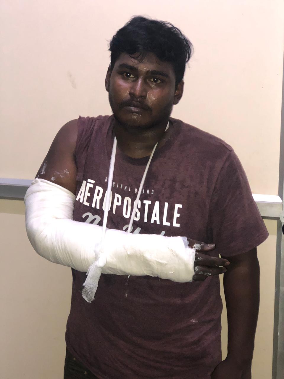Minister's son is the attacker of the police?