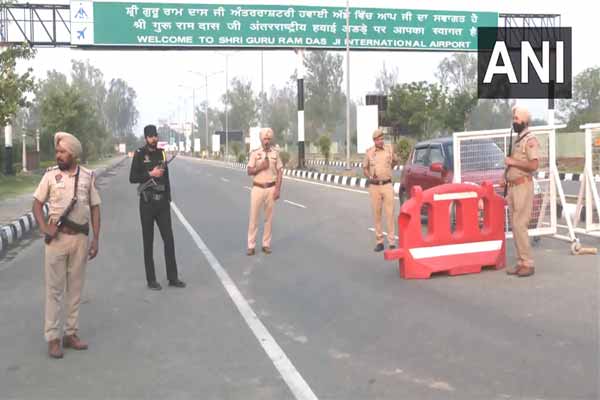 Tight security in Punjab Warning to the public